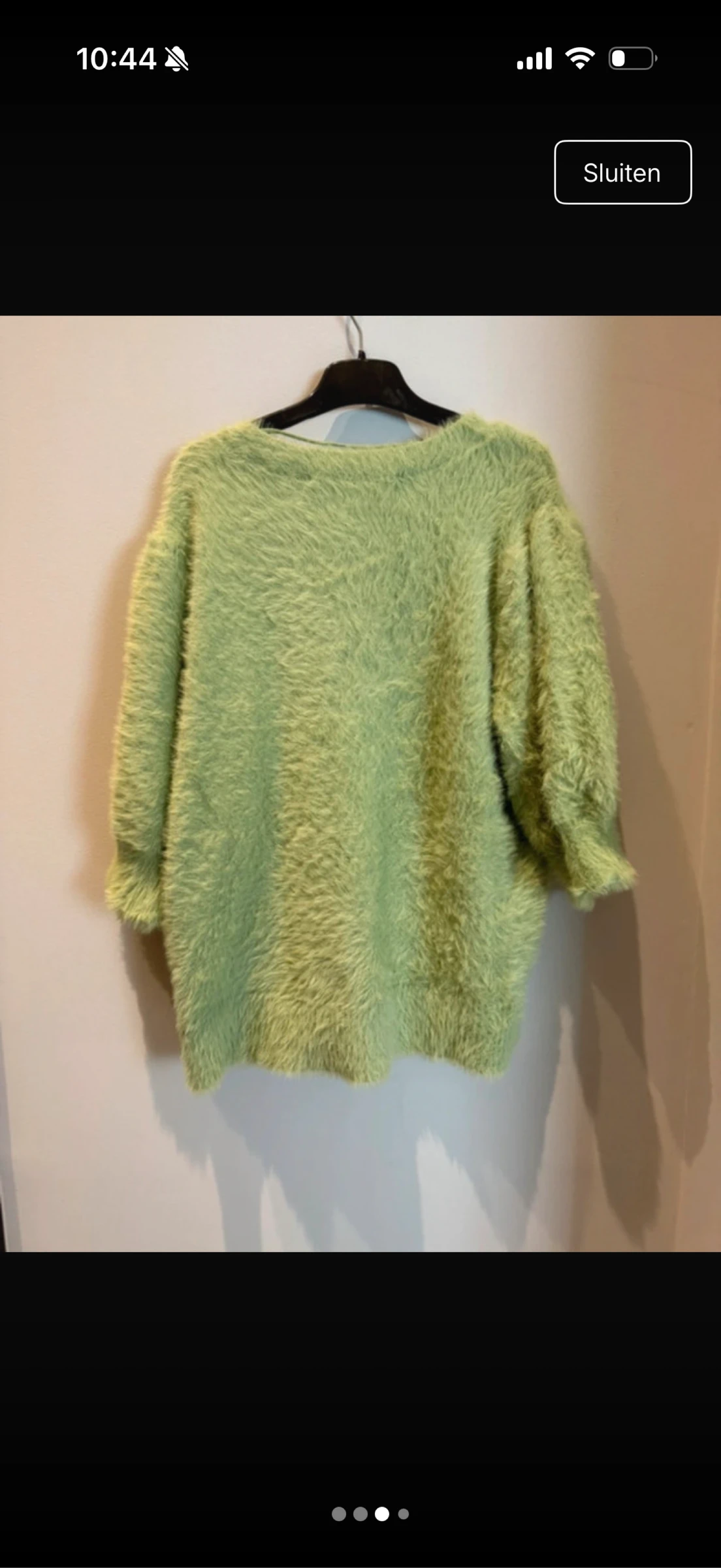 suéter verde claro – photo 3